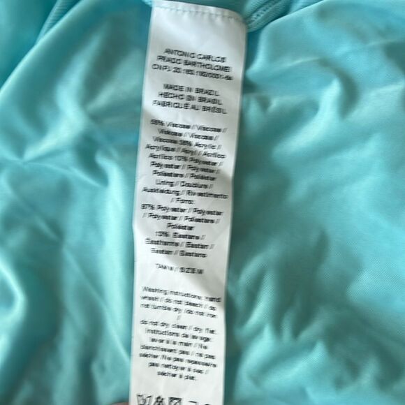 NWT Anthropologie Cecilia Prado Mint Knit Maxi Bohemian Spring Summer Skirt sz M - Picture 12 of 12